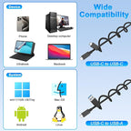 10Gbps CFExpress Type B Card Reader - 5 in 1 USB C&USB A CFexpress/XQD/SD Card - Image 6