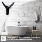 4 Packs Towel Hooks, Coat Hook Cow Head Wall Hooks, Metal Heavy Duty Wall Hooks - Image 6