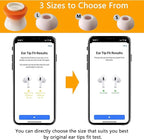 Airpod Pro Ear Tip Memory Foam & Silicone Hybrid Ear Tips, Perfect Noise - Image 5