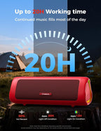 Bluetooth Speaker, 20W HD Sound, Portable Wireless, IPX5 Waterproof, - Image 5