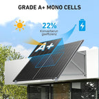 DOKIO 400W Monocrystalline Solar Panel 12/24V, 3 m MC4 Cable - Image 8