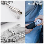 Rolling Square inCharge XL 6-in-1 Multi Charging Cable, Portable USB and USB-C - Image 6