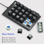 Rottay Number Pad, Mechanical USB Wired Numeric Keypad - Image 4