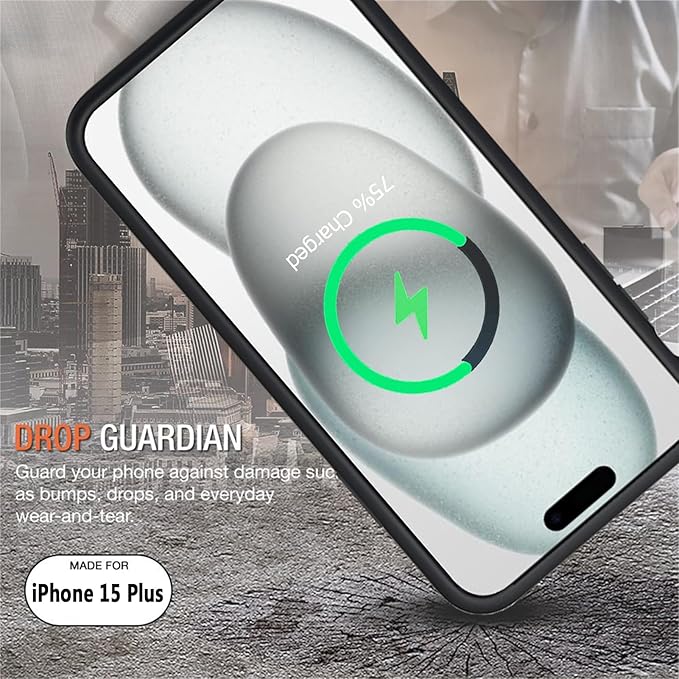 Battery Case for iPhone 15 Plus, 12000mAh Rechargeable Portable Charging Case - Image 5