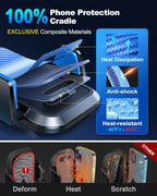 VANMASS Universal Car Phone Mount, 【Patent & Safety Certs】 Upgraded Handsfree - Image 9