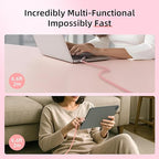 MFish 4-in-1 USB C Charging Cable, 6.6Ft Type C to Type C Cable, 240W Fast - Image 4