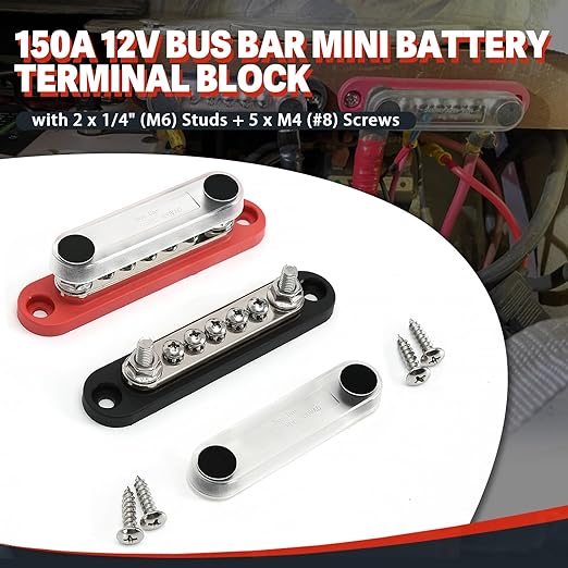 150A 12V Power Distribution Block - Image 2