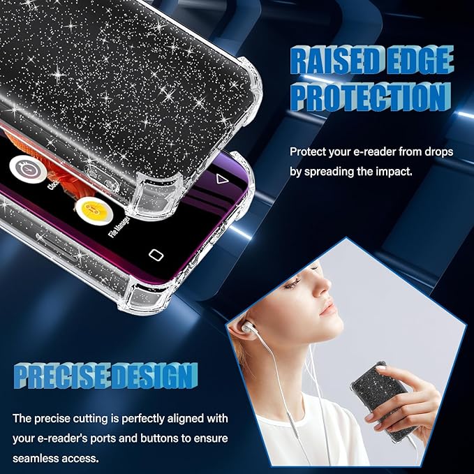 Case for innioasis G1 G3 Mp3 Player, TPU Clear Case, Anti-Scratch, Shock - Image 5