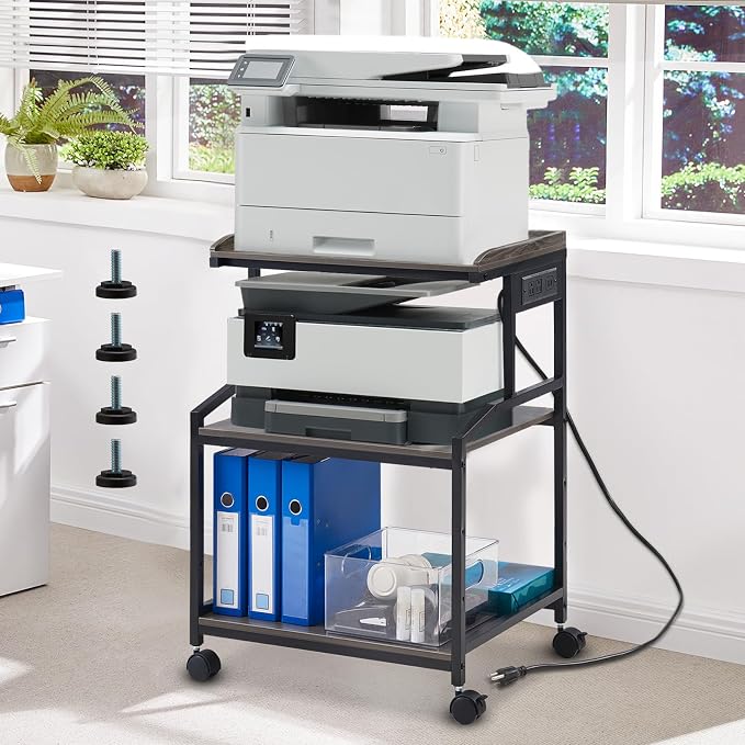 Lauren&Harold 34'' Printer Stand by LaurenHarold