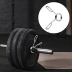 4 Pieces 2 Inch Dumbbell Spring Collars Barbell Clamps Locking Collars Clips - Image 6