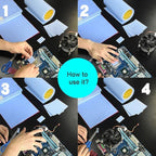OwlTree 4 Pack Thermal Pad, 100x100mm 0.5mm 1mm 1.5mm 2mm Highly Efficient - Image 4