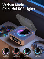 CD Player with Built-in Speakers Portable Bluetooth Input&Output Desktop CD - Image 6