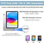 Detachable Keyboard Case for iPad 10th Gen & 11th Gen, Slim Cover - Image 2