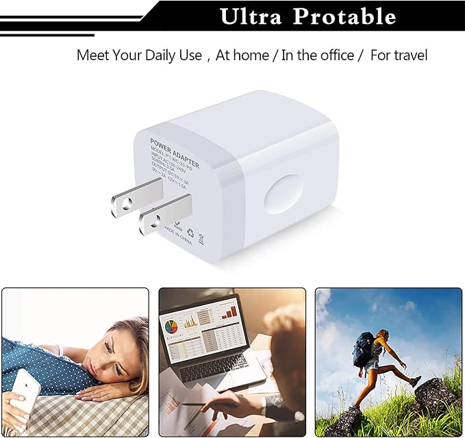 USB C Wall Charger, 8 7 6 Plus, Samsung Galaxy S24 S23 S22 S21 Ultra S20 A14 - Image 6