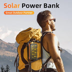 Solar Charger Power Bank 49800mAh Wireless Portable Phone Charger, 22.5W QC3.0 - Image 8