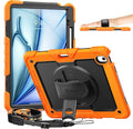 timecity for iPad Air 13 Inch Case M3 2025/ M2 2024, 360° Rotating Stand by Timecity