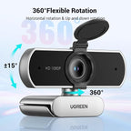 UGREEN Full HD 1080P Webcam - Image 5