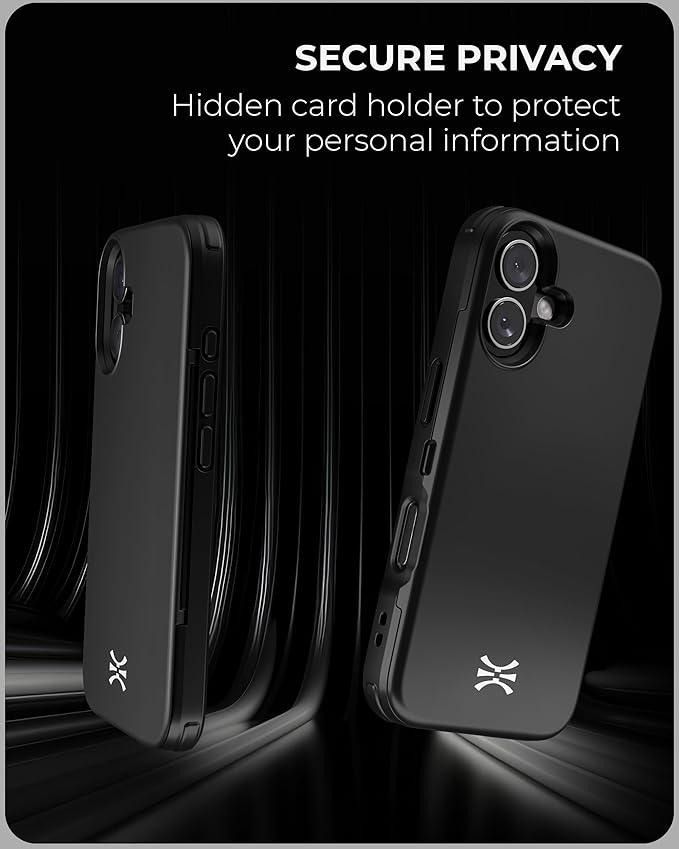 TORU CX Slim for iPhone 16 Case Wallet | Protective Shockproof Heavy Duty Cover - Image 4