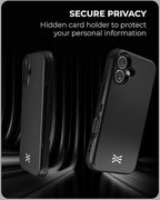 TORU CX Slim for iPhone 16 Case Wallet | Protective Shockproof Heavy Duty Cover - Image 4
