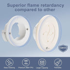 Wire Hiders for TV on Wall, 3in Off White in Wall Cable Management Kit - Image 5