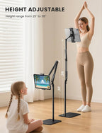 Floor Tablet Stand Phone Holder - Image 3