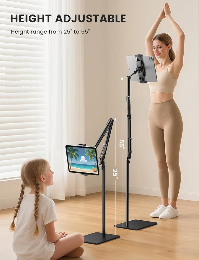 Floor Tablet Stand Phone Holder - Image 3