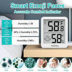 Indoor Humidity Meter Hygrometer 3Pack, Room Thermometer - Image 4