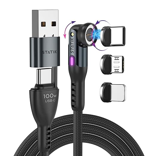 Statik 360 Pro Magnetic Charging Cable by Statik