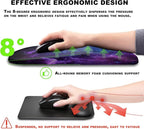 Mouse Pad Wrist Support, Ergonomic Mouse Pad - Image 5
