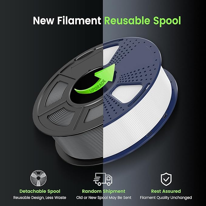 SUNLU PETG Glow in The Dark Filament Bundle, Luminous PETG 3D Printer Filament - Image 7
