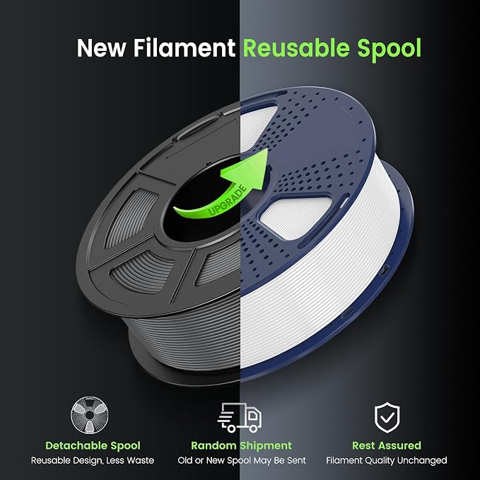 SUNLU PETG Glow in The Dark Filament, Luminous PETG 3D Printer Filament 1.75mm - Image 8
