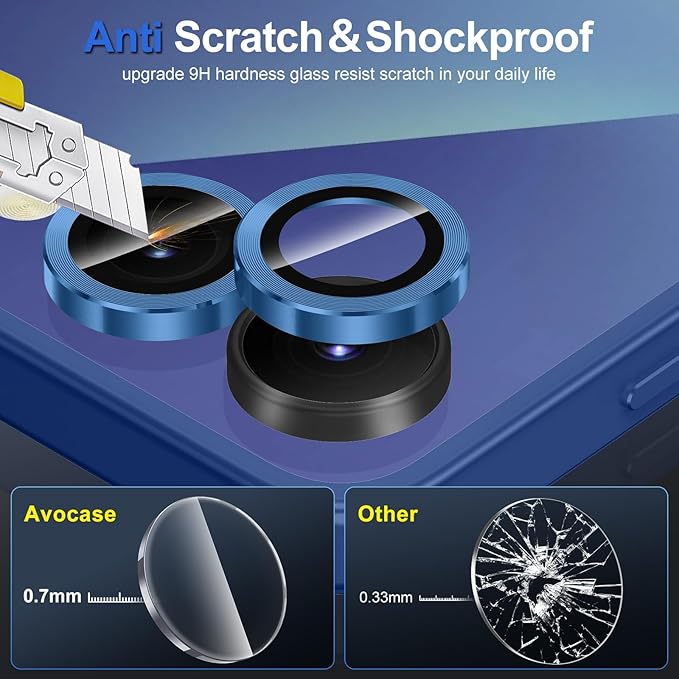 for Samsung Galaxy Z Flip 7 Camera Lens Protector, Individual Metal Ring - Image 3