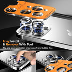 Camera Lens Protector for iPhone 16 Pro Max/16 Pro/15 Pro Max/15 Pro/14 Pro - Image 6