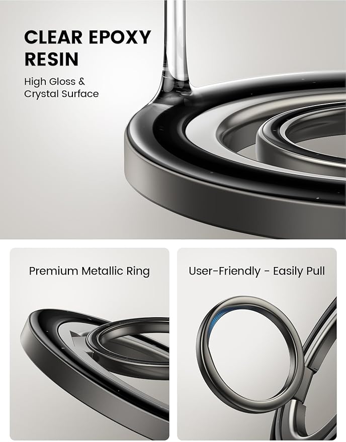 Lamicall Magnetic Phone Ring Grip - Image 5