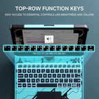 Transparent Case with Keyboard for 2024 iPad Pro 11-inch, with 7-Color Backlit - Image 8