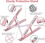 Laptop Stand for Desk, Aluminum Metal MacBook Stand，Computer Riser for Desk - Image 5