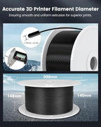 SUNLU Large Spool 5KG PETG Filament, 3D Printer Filament PETG 1.75mm, Less - Image 7