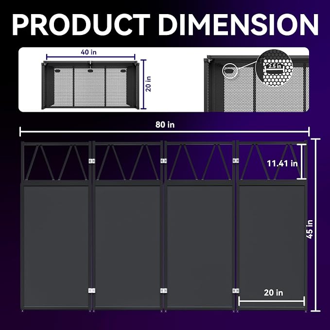 Portable DJ Booth Table, Foldable DJ Table Stand Portable - Image 3
