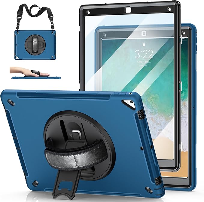 Case for iPad Pro 12.9 2nd Generation 2017& 2015 1st Generation, Heavy Duty TPU by MiesherkSTOCK