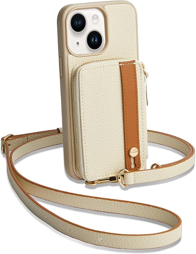 LAMEEKU for iPhone 15 Wallet Case by LAMEEKU