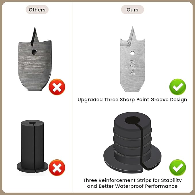Starlink Cable Grommet Routing Kit - Image 5