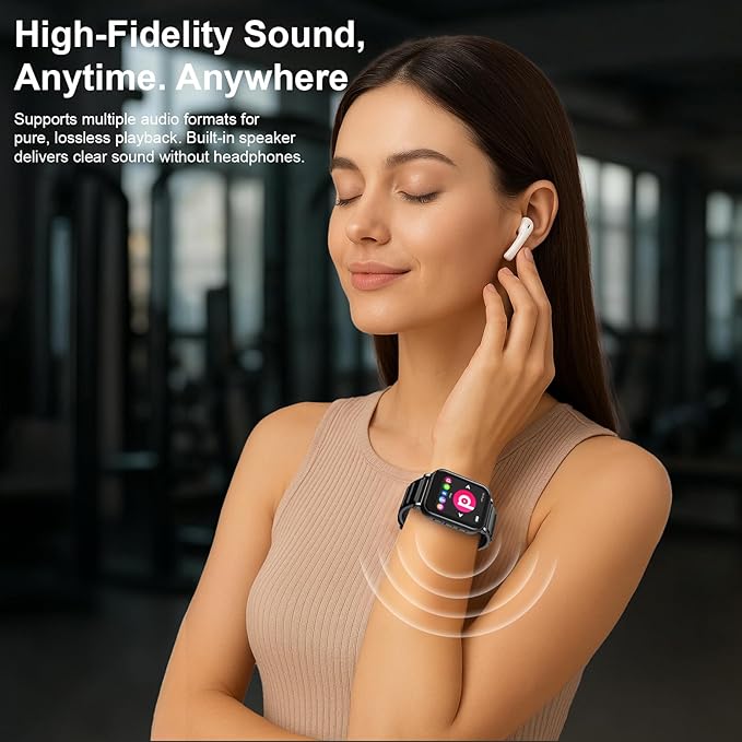 MP3 Player with Bluetooth 5.0, 32GB Touchscreen Music Player with Detachable - Image 5