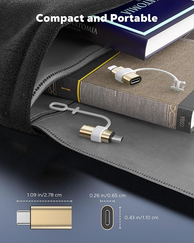 MoKo Lightning to USB C Adapter 2Pack, NOT - Image 8