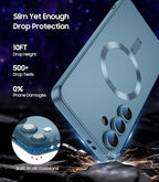 Magnetic for Samsung Galaxy S25 Plus Case Slim Soft Silicone Bumper Shockproof - Image 5
