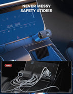 【Upgraded】 SUPERONE Retractable Car Charger 4 in 1, Fast Car Phone Charger - Image 6