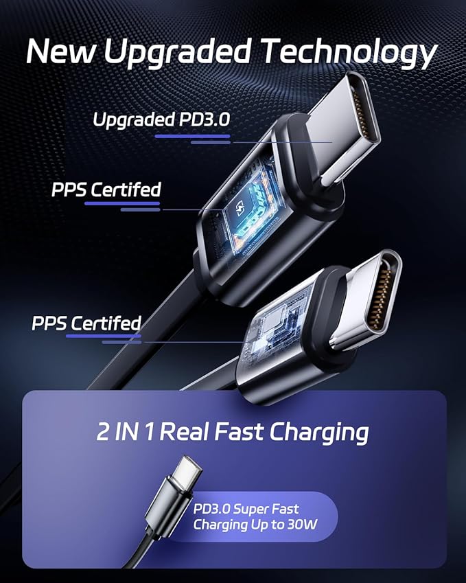 DreamBee Retractable Car Charger, 66W Super Fast USB Car Phone Charger - Image 4