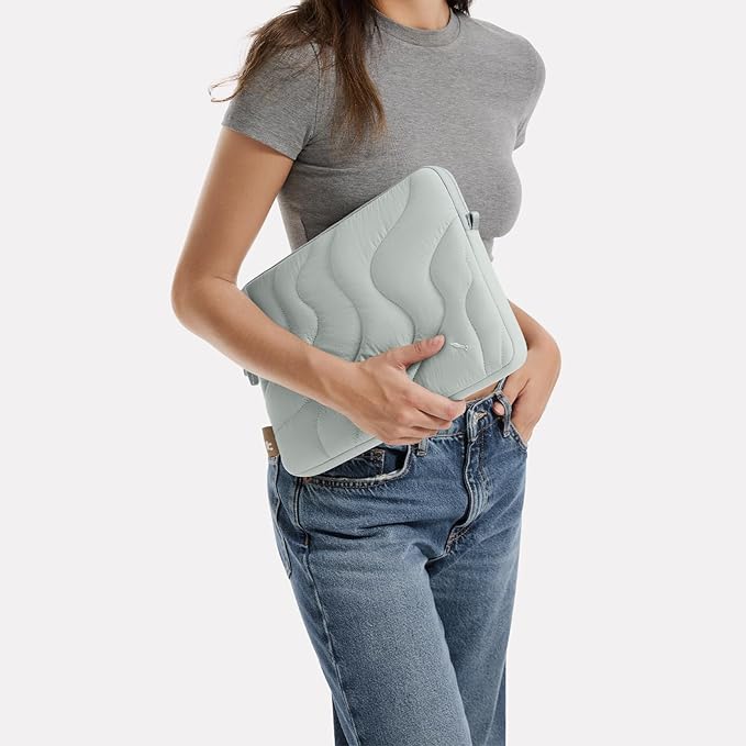 tomtoc 360 Protective Puffy Laptop Sleeve - Image 7