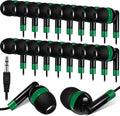 Kanayu 100 Pack Wired Earbuds Bulk by Kanayu
