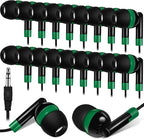 Kanayu 100 Pack Wired Earbuds Bulk by Kanayu