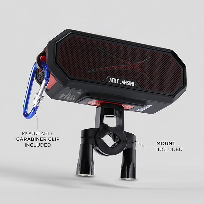 Altec Lansing Magnetic Bluetooth Speaker HYDRAJOLT 2.0, Waterproof IP67 - Image 5